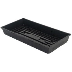Endurance Deep Tray (No Holes), Black – 4 Count