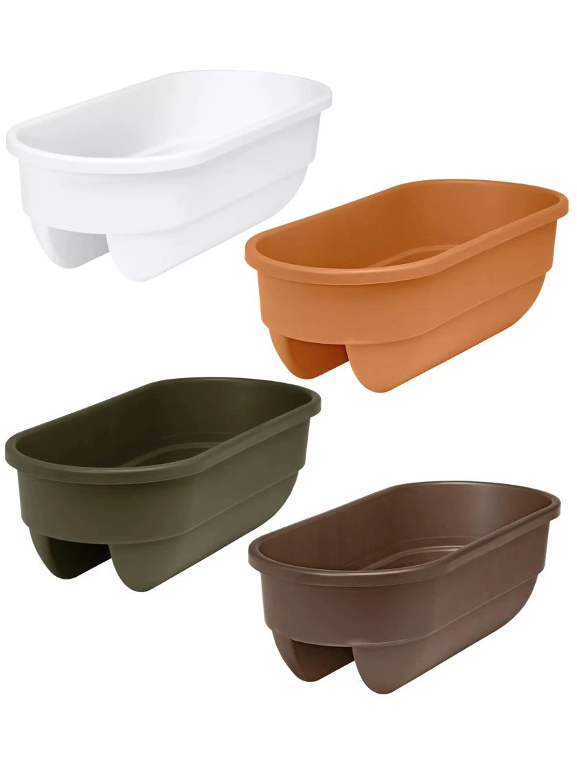 2' X 4' Railing Planter, 25" 3 2' X 4' Railing Planter, 25" - Image 3