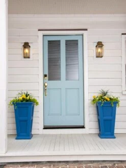 Fairfield Self-Watering Tall Patio Planters, 28” -Green Leaf Tools & Supplies Sales Store 39 342 081 tif