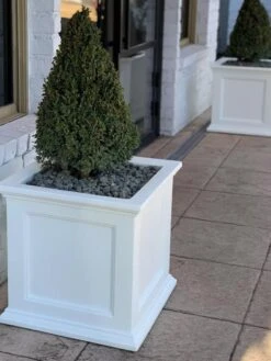 Fairfield Self-Watering Square Planter, 20” X 20” -Green Leaf Tools & Supplies Sales Store 39 618 213V tif