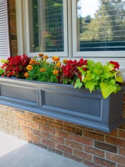 Fairfield Self-Watering Window Box, 4’ 9 Fairfield Self-Watering Window Box, 4’ -Green Leaf Tools & Supplies Sales Store 39345 100V tif