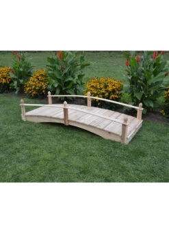 Acorn Garden Bridge Unfinished 4' X 12' 7 Acorn Garden Bridge Unfinished 4' X 12' -Green Leaf Tools & Supplies Sales Store 3 4 crop 8613404 01V 3