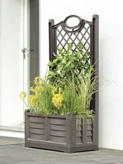 Separate Flower Box With Trellis -Green Leaf Tools & Supplies Sales Store 3 4 crop 8613626 03V