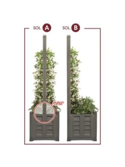 Separate Flower Box With Trellis -Green Leaf Tools & Supplies Sales Store 3 4 crop 8613626 08V