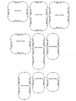 Birdies™ Modular Metal Raised Bed -Green Leaf Tools & Supplies Sales Store 8586930 001E tif