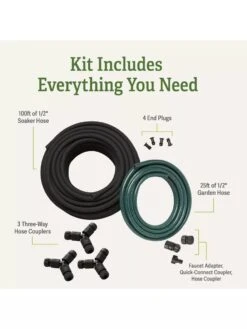 Garden Row Snip-n-Drip Soaker System 7 Garden Row Snip-n-Drip Soaker System -Green Leaf Tools & Supplies Sales Store 8587042 inclusion