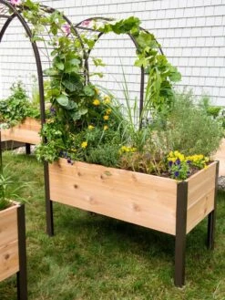 2’ X 4’ Arch Trellis For Planter Boxes -Green Leaf Tools & Supplies Sales Store 8587823 0490