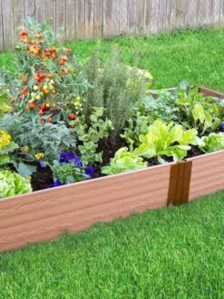 Composite Raised Bed With 1" Boards, 11" -Green Leaf Tools & Supplies Sales Store 8588257 02V tif