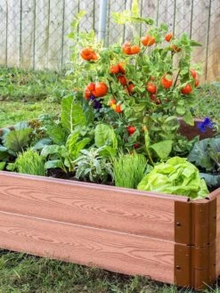 Composite Raised Bed With 1" Boards, 11" -Green Leaf Tools & Supplies Sales Store 8588269 02V tif