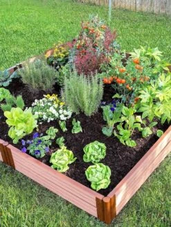 Classic Sienna Composite Raised Bed, 11" High With 2" Board 12 Classic Sienna Composite Raised Bed, 11" High With 2" Board -Green Leaf Tools & Supplies Sales Store 8588280 05V tif
