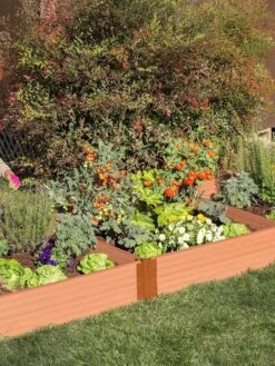 Composite Raised Bed With 1" Boards, 11" -Green Leaf Tools & Supplies Sales Store 8588281 01V tif