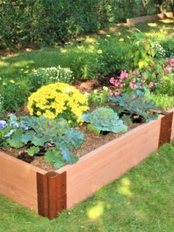 Classic Sienna Composite Raised Bed, 11" High With 2" Board 9 Classic Sienna Composite Raised Bed, 11" High With 2" Board -Green Leaf Tools & Supplies Sales Store 8588283 01V tif