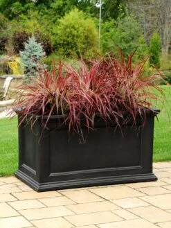 Fairfield Self-Watering Patio Planters, 20” X 36” 10 Fairfield Self-Watering Patio Planters, 20” X 36” -Green Leaf Tools & Supplies Sales Store 8588417 12V tif