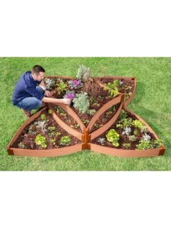Classic Sienna Raised Garden Bed Versailles Sunburst With 1" Boards -Green Leaf Tools & Supplies Sales Store 8589503 01v