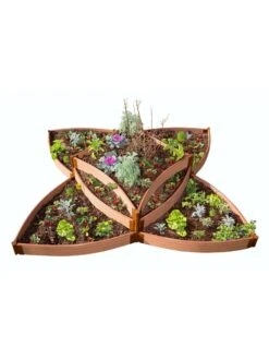 Classic Sienna Raised Garden Bed Versailles Sunburst With 1" Boards -Green Leaf Tools & Supplies Sales Store 8589503 03v