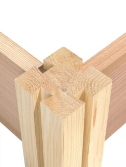 Cedar Raised Garden Bed, 4' X 4' X 6" -Green Leaf Tools & Supplies Sales Store 8591724 05V tif