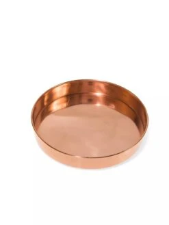 Small Round Copper Plant Tray, 10" -Green Leaf Tools & Supplies Sales Store 8593529 1175 tif