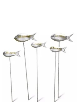 Fish Out Of Water Garden Stakes, Set Of 5 -Green Leaf Tools & Supplies Sales Store 8593672 0067 tif