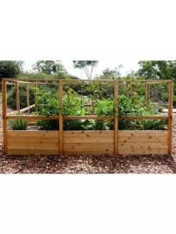 Garden In A Box With Deer Fence, 8' X 12' -Green Leaf Tools & Supplies Sales Store 8594021 03V 3 4
