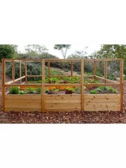 Garden In A Box With Deer Fence, 8' X 12' -Green Leaf Tools & Supplies Sales Store 8594021 06V 3 4