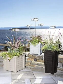 Fish Out Of Water Garden Stakes, Set Of 5 -Green Leaf Tools & Supplies Sales Store 8594277 1524 tif