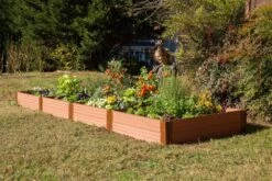 Composite Raised Bed With 1" Boards, 11" -Green Leaf Tools & Supplies Sales Store 8595613 02V tif