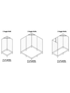 Stack & Extend Veggie Wall -Green Leaf Tools & Supplies Sales Store 8595683 03V 3 4