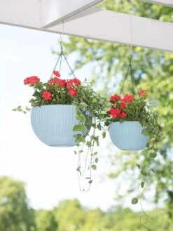 Weave Self-Watering Hanging Basket, 10" -Green Leaf Tools & Supplies Sales Store 8596490 2069 tif