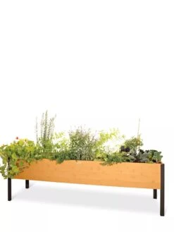 Eco-Stained Elevated Planter Box, 2'x8' -Green Leaf Tools & Supplies Sales Store 8596760 101 tif