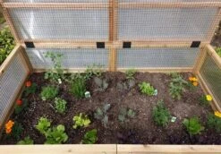 Garden In A Box Cedar Raised Bed With Greenhouse, 3' X 6' -Green Leaf Tools & Supplies Sales Store 8597082 03V tif
