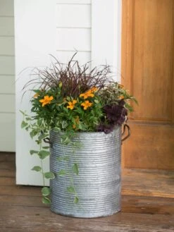 Galvanized Rim Planters -Green Leaf Tools & Supplies Sales Store 8597443 1708 tif