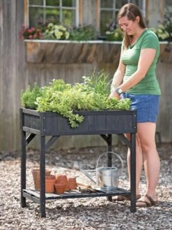 VegTrug® Herb Planter Box -Green Leaf Tools & Supplies Sales Store 8598287 0036 tif