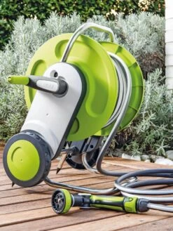 G.F. Italia Concept Plus Hose Reel -Green Leaf Tools & Supplies Sales Store 8598478 03V tif
