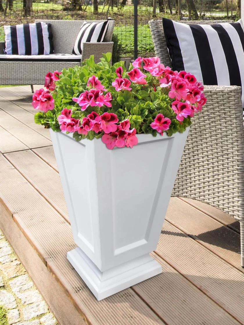 Kensington Self-Watering Tall Patio Planter, 25" 2 Kensington Self-Watering Tall Patio Planter, 25" - Image 2