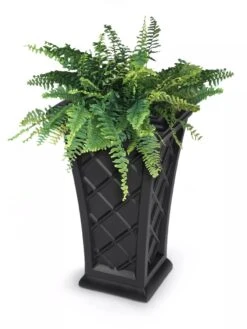 Carolina Self-Watering Tall Planter, 28" -Green Leaf Tools & Supplies Sales Store 8598645 101V tif