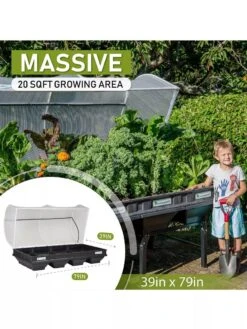 Vegepod Raised Garden Beds 15 Vegepod Raised Garden Beds -Green Leaf Tools & Supplies Sales Store 8598931 01V