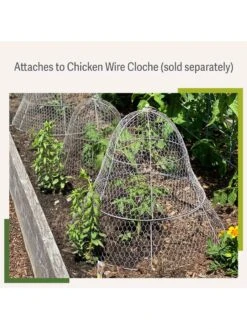 Chicken Wire Cloche Extension -Green Leaf Tools & Supplies Sales Store 8599107 2