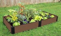 Composite Raised Bed With 1" Boards, 11" -Green Leaf Tools & Supplies Sales Store 8599448 01V tif