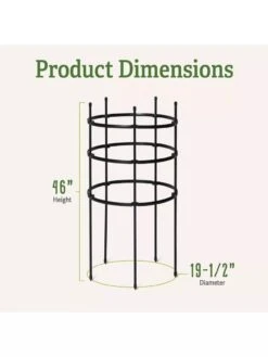 Titan Tomato Cages, Set Of 3 -Green Leaf Tools & Supplies Sales Store 8599861 1