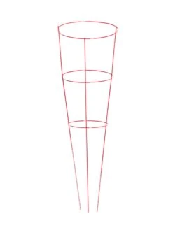 Heavy-Duty Plant Supports 42", Set Of 5 -Green Leaf Tools & Supplies Sales Store 8600029 02v heavy duty colorful plant supports 42 inch red