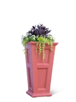 Fairfield Self-Watering Tall Patio Planters, 34” -Green Leaf Tools & Supplies Sales Store 8600109 0681 tif