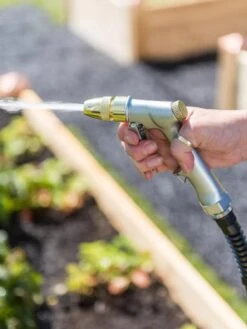 Gardener’s Lifetime Twist Deluxe Hose Nozzle -Green Leaf Tools & Supplies Sales Store 8600140 0090 tif