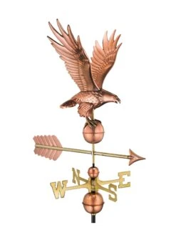 Freedom Eagle Copper Weathervane -Green Leaf Tools & Supplies Sales Store 8600277 03v