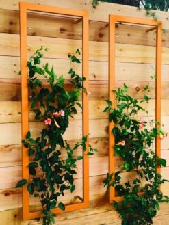 Ina Modern Wall Trellis Sr. -Green Leaf Tools & Supplies Sales Store 8600510 04V tif