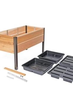 Self-Watering Elevated Planter Box, 2' X 4' -Green Leaf Tools & Supplies Sales Store 8608959 2281 tif