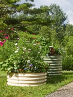 Birdies™ Round Metal Raised Bed, Tall -Green Leaf Tools & Supplies Sales Store 8609150 6524 tif 1