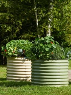 Birdies™ Round Metal Raised Bed, Tall -Green Leaf Tools & Supplies Sales Store 8609152 6530 tif