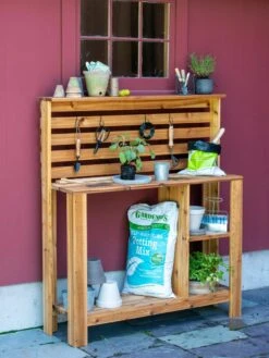 Gardener’s Supply Tall Cedar Potting Bench