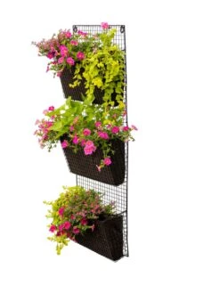 Wire Wall Pockets Vertical Gardens -Green Leaf Tools & Supplies Sales Store 8609201 0407 tif