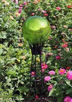 Achla Designs Gazing Globe 12" -Green Leaf Tools & Supplies Sales Store 8609322 01V jpg